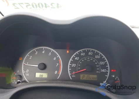 2013 Toyota Corolla Le from USA, damaged, VIN 5YFBU4EE0DP130302